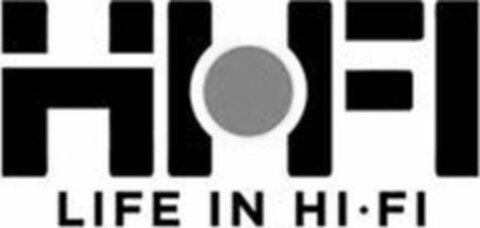 HI FI LIFE IN HI·FI Logo (USPTO, 09.10.2014)