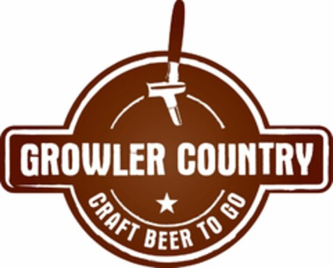 GROWLER COUNTRY CRAFT BEER TO GO Logo (USPTO, 17.10.2014)