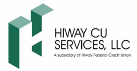 H HIWAY CU SERVICES, LLC A SUBSIDIARY OF HIWAY FEDERAL CREDIT UNION Logo (USPTO, 01/23/2015)