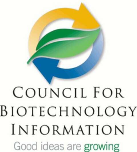 COUNCIL FOR BIOTECHNOLOGY INFORMATION GOOD IDEAS ARE GROWING Logo (USPTO, 16.02.2015)