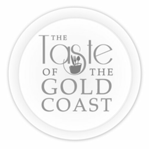 THE TASTE OF THE GOLD COAST Logo (USPTO, 04/10/2015)