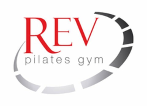 REV PILATES GYM Logo (USPTO, 07/21/2015)