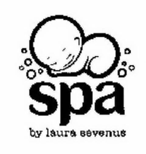 SPA BY LAURA SEVENUS Logo (USPTO, 23.07.2015)