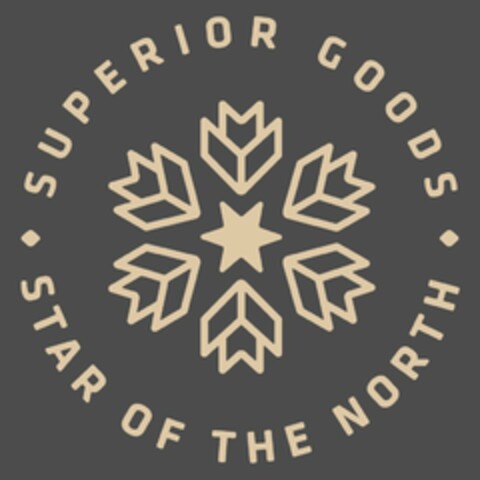 · SUPERIOR GOODS · STAR OF THE NORTH Logo (USPTO, 01/06/2016)