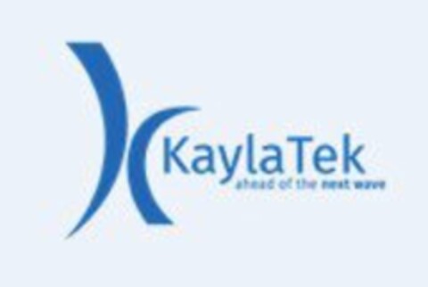 K KAYLATEK AHEAD OF THE NEXT WAVE Logo (USPTO, 03/15/2017)