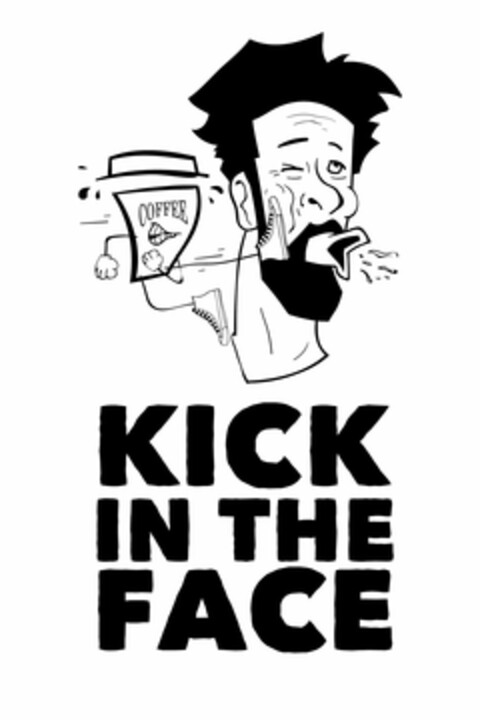 COFFEE KICK IN THE FACE Logo (USPTO, 19.05.2017)