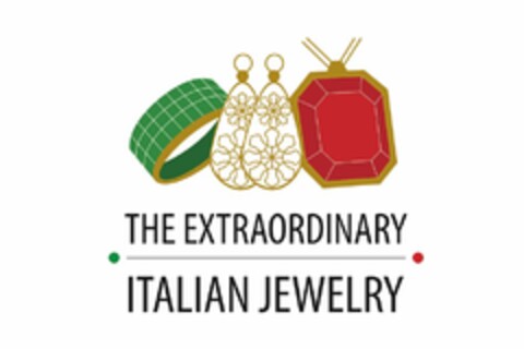 THE EXTRAORDINARY ITALIAN JEWELRY Logo (USPTO, 26.05.2017)