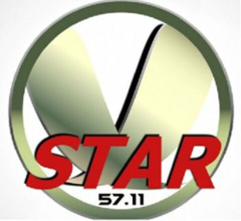 V STAR 57:11 Logo (USPTO, 14.07.2017)