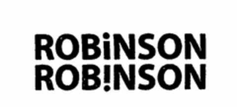 ROBINSON ROB!NSON Logo (USPTO, 25.07.2017)