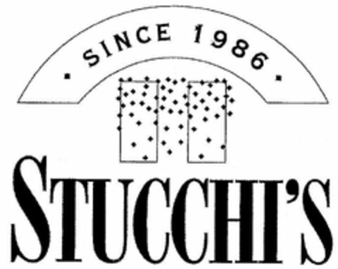 ·SINCE 1986· STUCCHI'S Logo (USPTO, 17.08.2017)