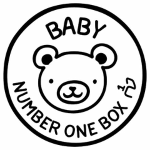 BABY NUMBER ONE BOX 1 Logo (USPTO, 22.11.2017)