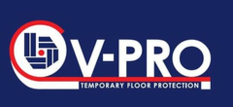 V-PRO TEMPORARY FLOOR PROTECTION Logo (USPTO, 06.12.2017)