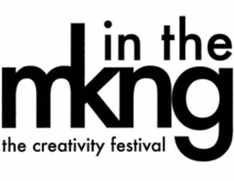 IN THE MKNG THE CREATIVITY FESTIVAL Logo (USPTO, 12/27/2017)