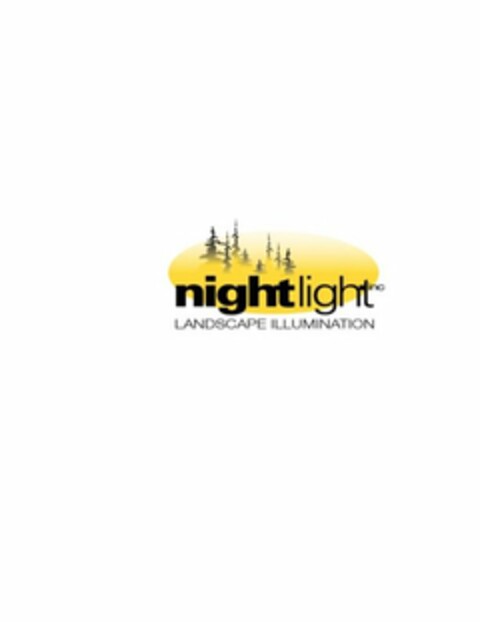 NIGHTLIGHT INC LANDSCAPE ILLUMINATION Logo (USPTO, 28.02.2018)