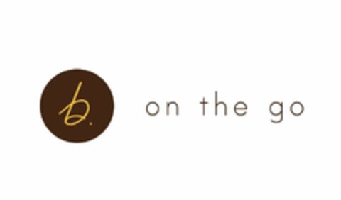 B. ON THE GO Logo (USPTO, 04/17/2018)