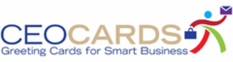 CEO CARDS GREETING CARDS FOR SMART BUSINESS Logo (USPTO, 03.05.2018)