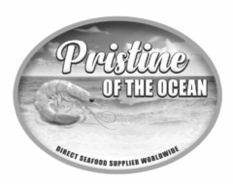 PRISTINE OF THE OCEAN DIRECT SEAFOOD SUPPLIER WORLDWIDE Logo (USPTO, 06/26/2018)