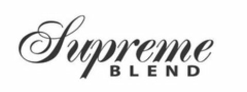 SUPREME BLEND Logo (USPTO, 27.07.2018)