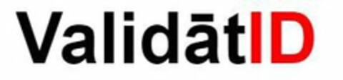 VALIDATID Logo (USPTO, 23.08.2018)