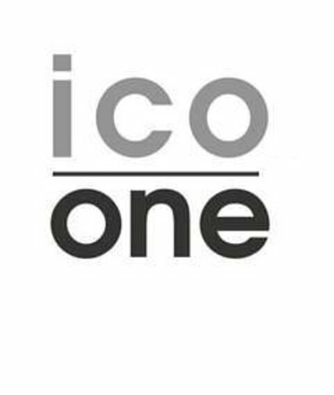 ICO ONE Logo (USPTO, 04/16/2019)