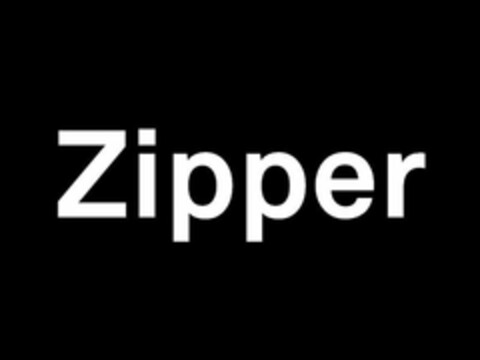 ZIPPER Logo (USPTO, 10.07.2019)