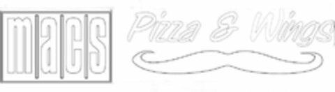 MACS PIZZA & WINGS Logo (USPTO, 07/20/2020)