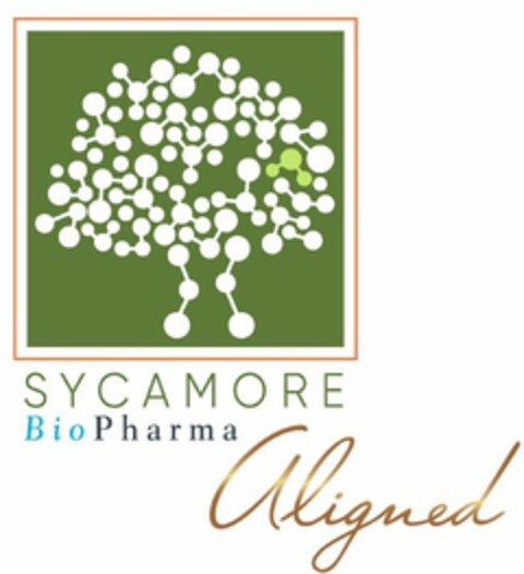 SYCAMORE BIOPHARMA ALIGNED Logo (USPTO, 07/24/2020)