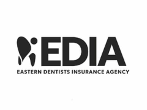 EDIA EASTERN DENTAL INSURANCE AGENCY Logo (USPTO, 26.08.2020)