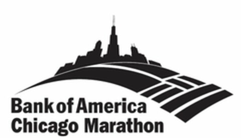 BANK OF AMERICA CHICAGO MARATHON Logo (USPTO, 23.01.2009)