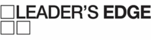 LEADER'S EDGE Logo (USPTO, 27.03.2009)