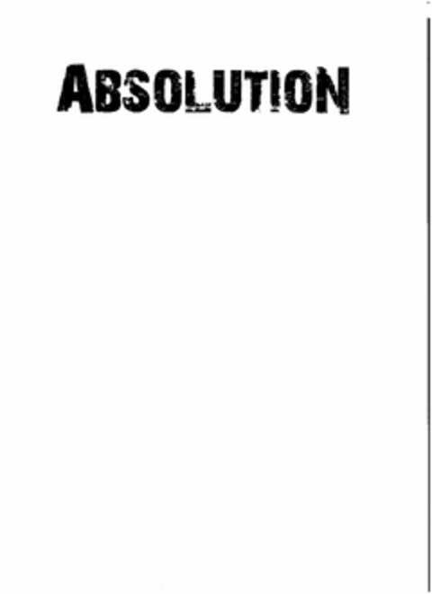 ABSOLUTION Logo (USPTO, 12/08/2009)