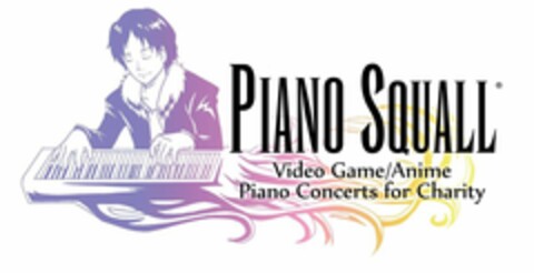 PIANO SQUALL VIDEO GAME/ANIME PIANO CONCERTS FOR CHARITY Logo (USPTO, 12/30/2009)