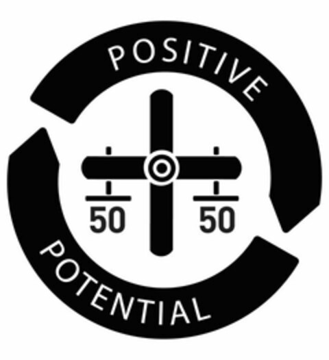 POSITIVE POTENTIAL 50 50 Logo (USPTO, 03/16/2010)