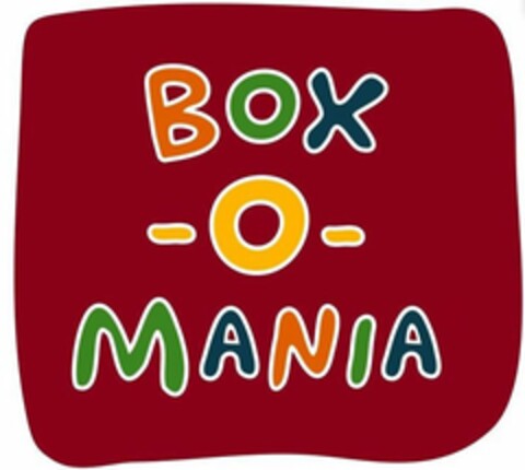 BOX-O-MANIA Logo (USPTO, 11.05.2010)