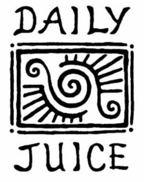 DAILY JUICE Logo (USPTO, 10.03.2011)