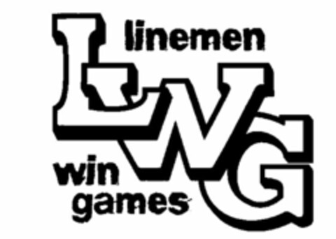 LINEMEN LWG WIN GAMES Logo (USPTO, 05.04.2011)