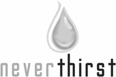 NEVERTHIRST Logo (USPTO, 20.09.2011)