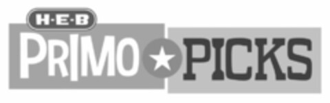 H-E-B PRIMO PICKS Logo (USPTO, 05.01.2012)