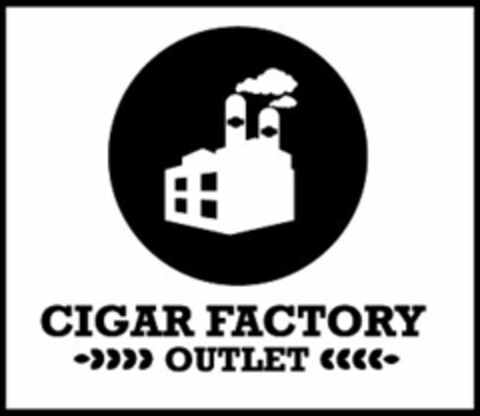 CIGAR FACTORY OUTLET Logo (USPTO, 27.01.2012)