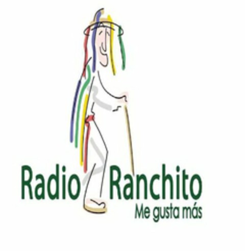 RADIO RANCHITO ME GUSTA MÁS Logo (USPTO, 04/18/2013)