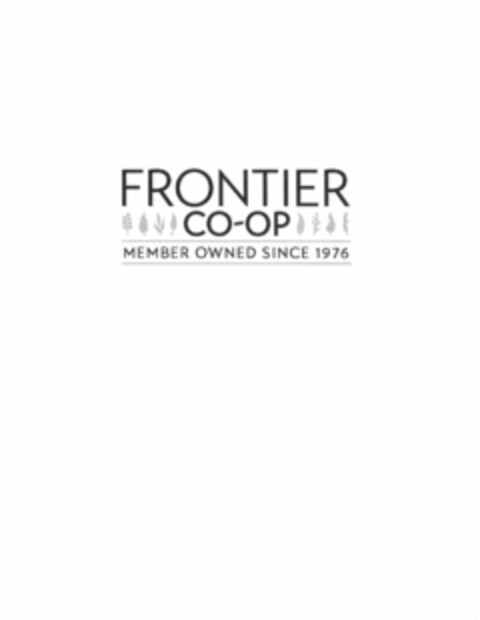 FRONTIER CO-OP MEMBER OWNED SINCE 1976 Logo (USPTO, 11.02.2014)