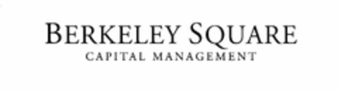 BERKELEY SQUARE CAPITAL MANAGEMENT Logo (USPTO, 08.07.2014)