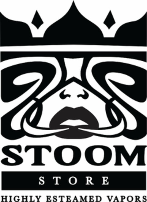 STOOM STORE HIGHLY ESTEAMED VAPORS Logo (USPTO, 06.08.2014)