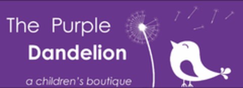 THE PURPLE DANDELION A CHILDREN'S BOUTIQUE Logo (USPTO, 06.01.2015)