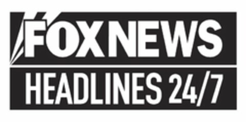 FOX NEWS HEADLINES 24/7 Logo (USPTO, 01.07.2015)