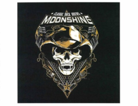 CLASSIC ROCK BREWS MOONSHINE Logo (USPTO, 10/29/2015)