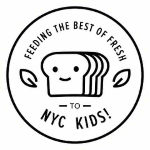 FEEDING THE BEST OF FRESH - TO - NYC KIDS! Logo (USPTO, 11/17/2015)