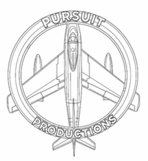 PURSUIT PRODUCTIONS Logo (USPTO, 26.02.2016)