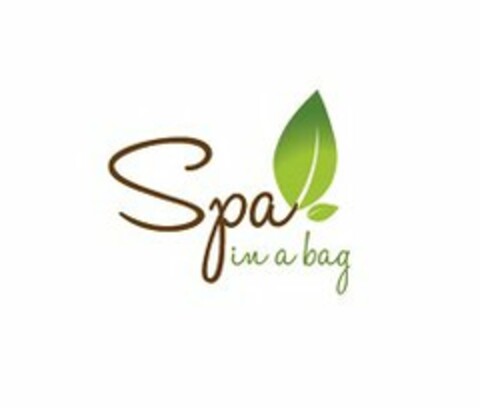 SPA IN A BAG Logo (USPTO, 28.03.2016)