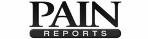PAIN REPORTS Logo (USPTO, 04/26/2016)
